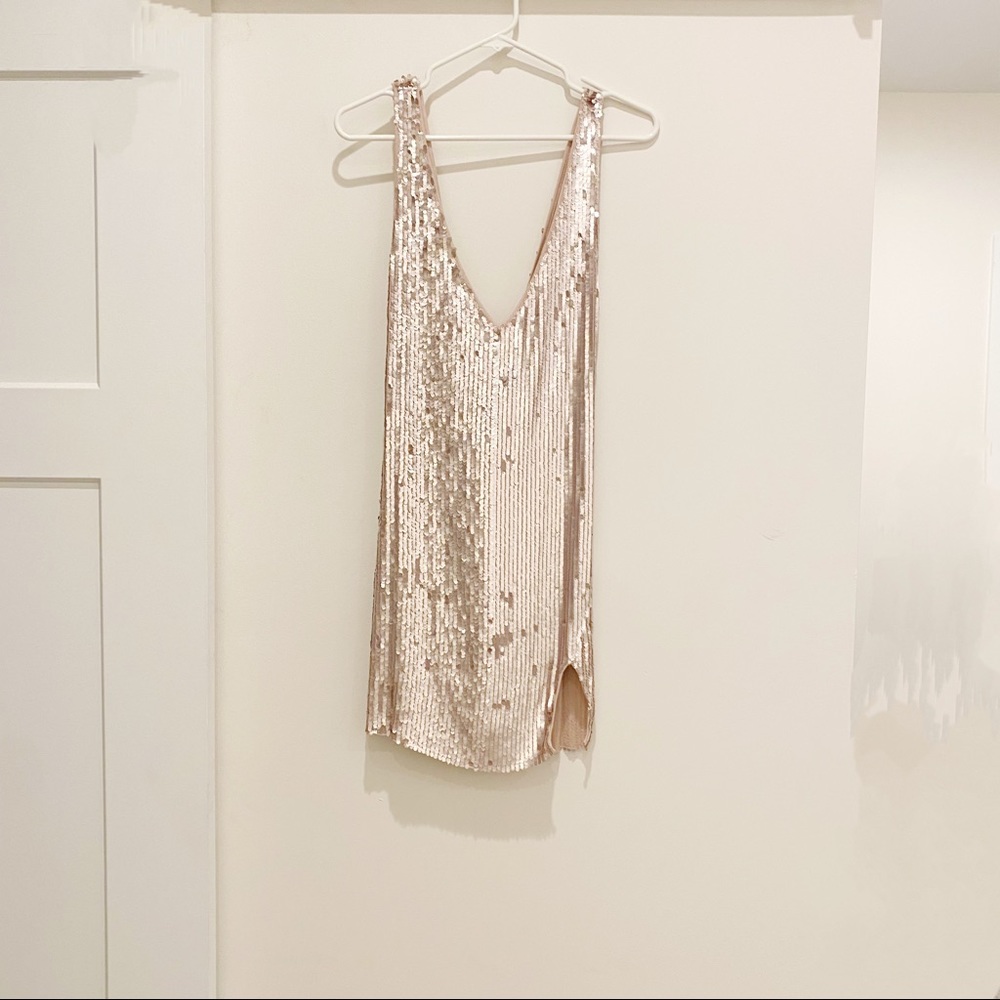 Free People Sequin Mini dress